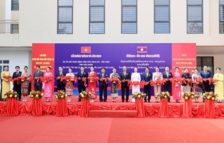 Laos - Vietnam friendship hospital in Houaphanh inaugurated
